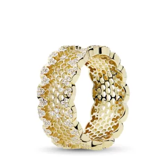 14k Gold Plated ring with clear cubic zirconia 14k Gold Plated ring with clear cubic zirconia