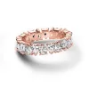 Alternating Sparkling Band Ring
