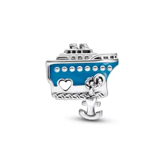 Anchored Cruise Ship Charm
