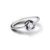 April Birthstone Eternity Circle Ring