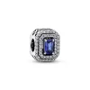 Blue Sparkling Levelled Rectangular Charm Blue Sparkling Levelled Rectangular Charm