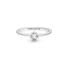 Celestial Sparkling Star Solitaire Ring