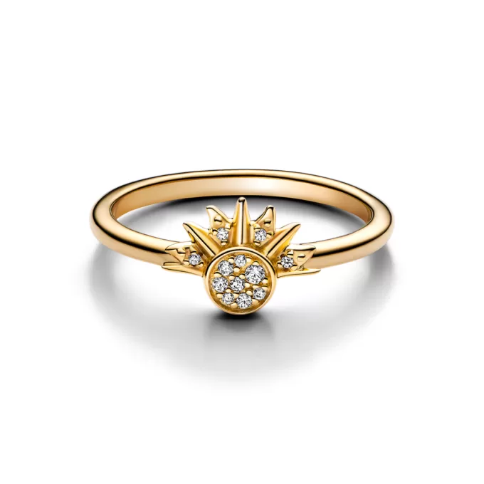 Celestial Sparkling Sun Ring Celestial Sparkling Sun Ring