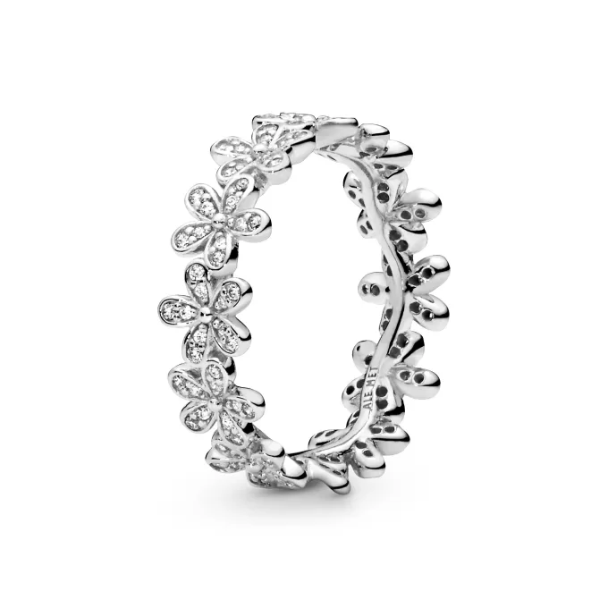 Daisy silver ring with cubic zirconia Daisy silver ring with cubic zirconia