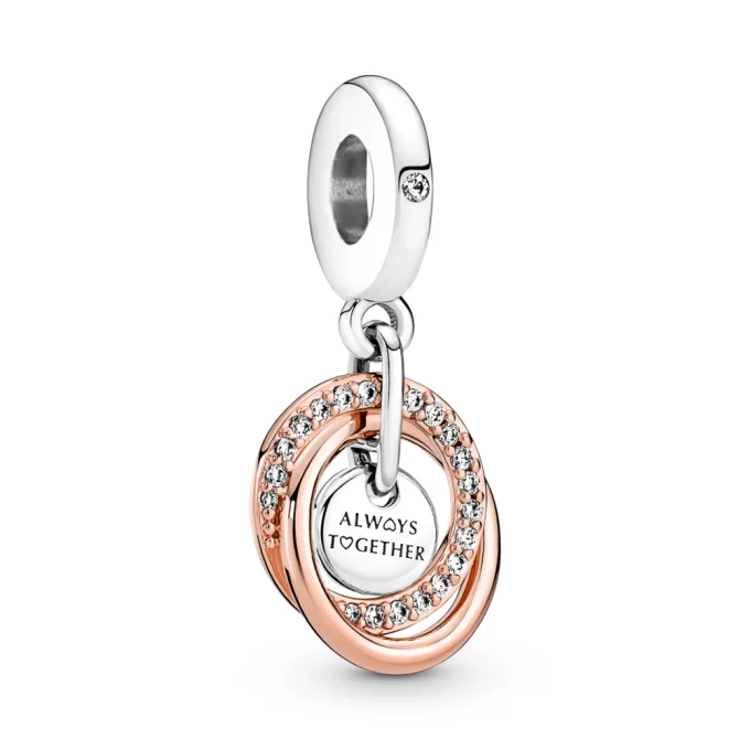 Family Always Encircled Dangle Charm