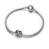 Family Infinity Red Heart Charm