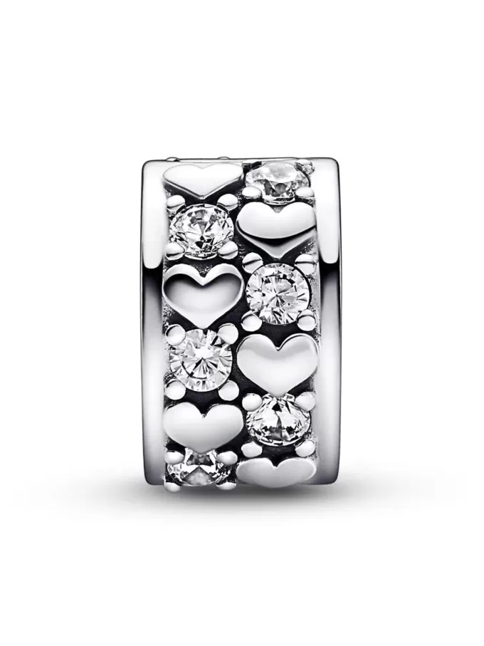 Infinite Hearts Sparkling Clip Charm Infinite Hearts Sparkling Clip Charm