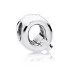 Letter Q silver charm