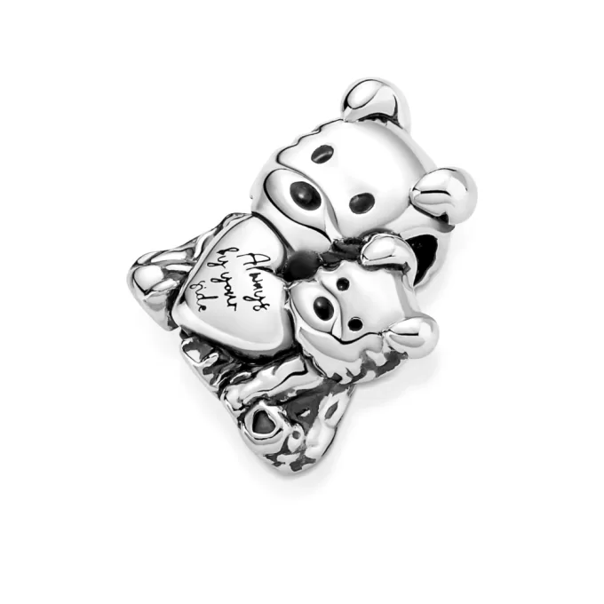 Mother & Puppy Love Charm