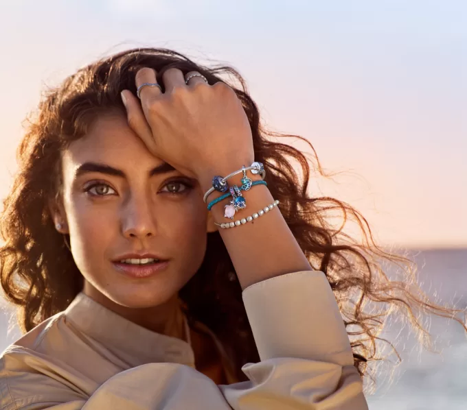 Murano Glass Cute Octopus Dangle Charm