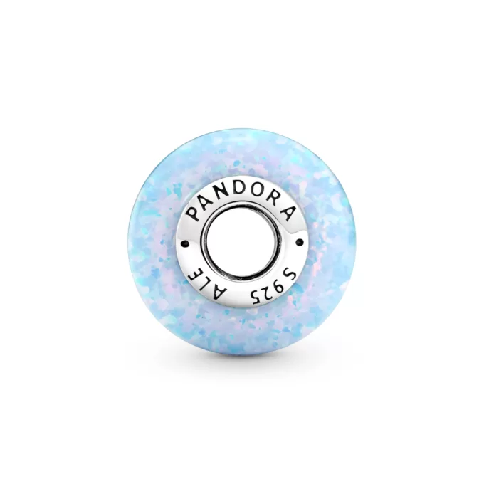 Opalescent Ocean Blue Charm