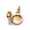 Openable & Engravable Love Locket Dangle Charm