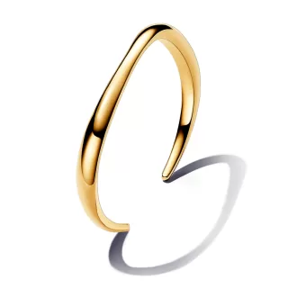 Organically Shaped Open Bangle Organically Shaped Open Bangle