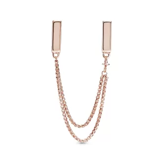 PANDORA Reflexions safety chain in PANDORA Rose