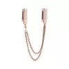 PANDORA Reflexions safety chain in PANDORA Rose