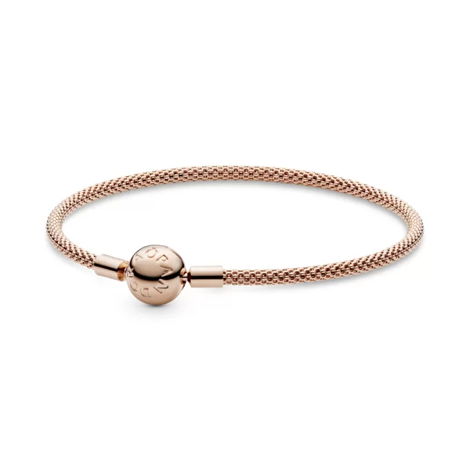 PANDORA Rose mesh bracelet