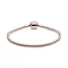 PANDORA Rose snake chain bracelet PANDORA Rose snake chain bracelet