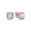 PANDORA Rose stud earrings with clear cubic zirconia PANDORA Rose stud earrings with clear cubic zirconia