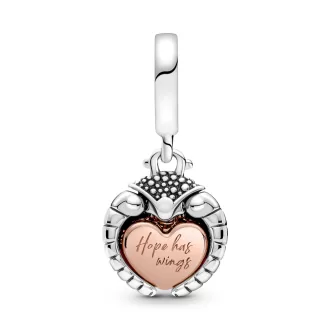 Pandora Club 2022 Ladybird & Heart Dangle Charm
