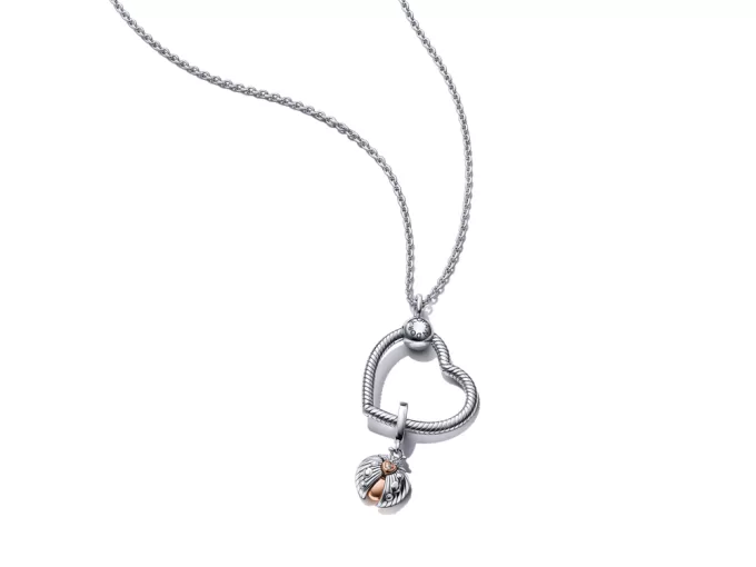 Pandora Club 2022 Ladybird & Heart Dangle Charm