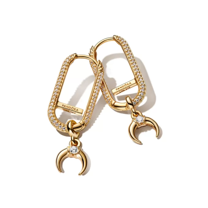 Pandora ME Extended Pavé Link Single Earring