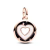Pandora ME Hearts Medallion Charm