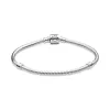 Pandora Moments Barrel Clasp Snake Chain Bracelet