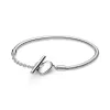 Pandora Moments Heart T-Bar Snake Chain Bracelet Pandora Moments Heart T-Bar Snake Chain Bracelet