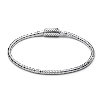 Pandora Moments Sliding Magnetic Clasp Snake Chain Bracelet