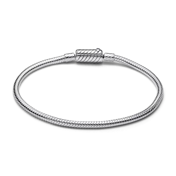 Pandora Moments Sliding Magnetic Clasp Snake Chain Bracelet