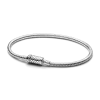 Pandora Moments Sliding Magnetic Clasp Snake Chain Bracelet