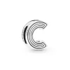 Pandora Reflexions letter C silver clip charm Pandora Reflexions letter C silver clip charm