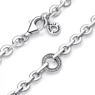 Pandora Signature Pavé Bold Chain Bracelet Pandora Signature Pavé Bold Chain Bracelet