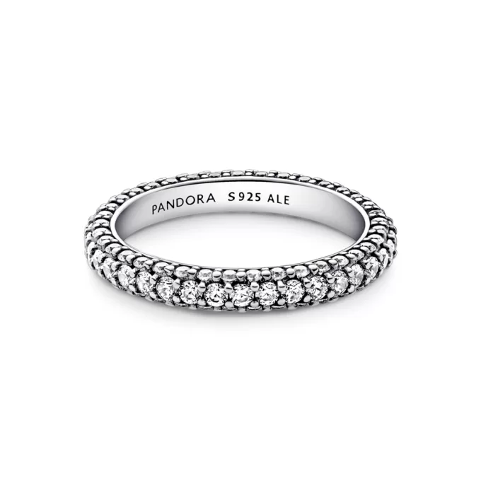 Pandora Timeless Pavé Single-row Ring Pandora Timeless Pavé Single-row Ring