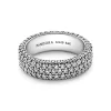 Pandora Timeless Pavé Triple-row Ring Pandora Timeless Pavé Triple-row Ring