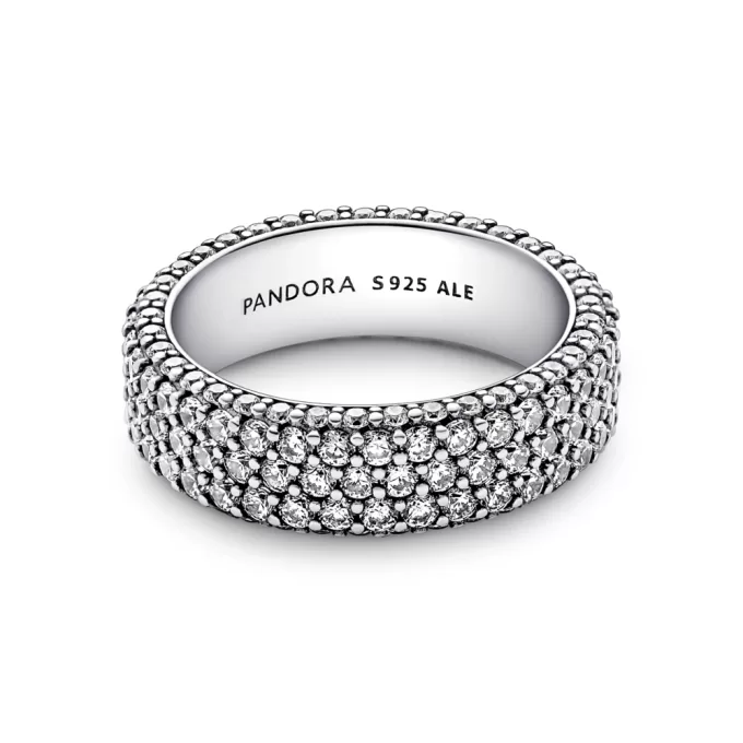 Pandora Timeless Pavé Triple-row Ring Pandora Timeless Pavé Triple-row Ring