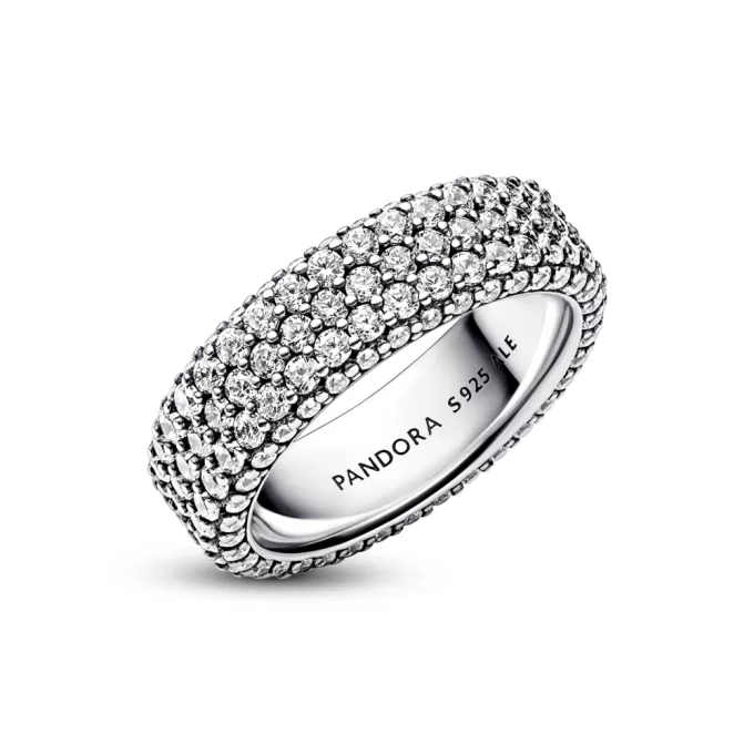 Pandora Timeless Pavé Triple-row Ring Pandora Timeless Pavé Triple-row Ring