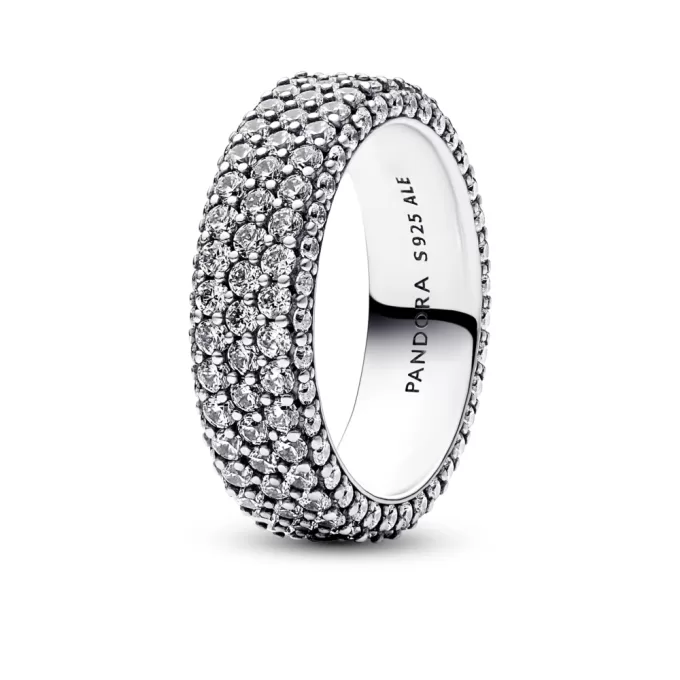 Pandora Timeless Pavé Triple-row Ring Pandora Timeless Pavé Triple-row Ring