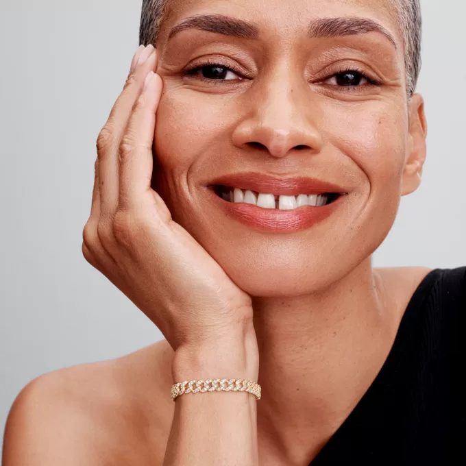 Pavé Cuban Chain Bracelet