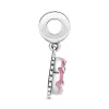 Pink Birthday Cake Dangle Charm