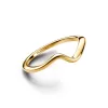 Polished Wave Ring