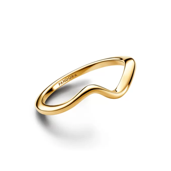 Polished Wave Ring