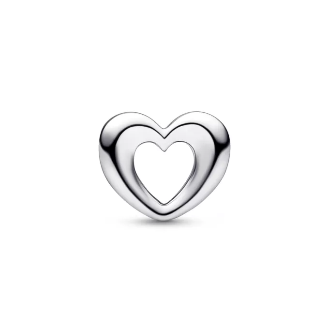 Radiant Open Heart Charm