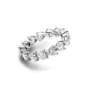 Row of Hearts Eternity Ring