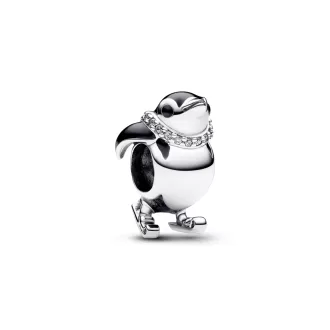 Skiing Penguin Charm Skiing Penguin Charm