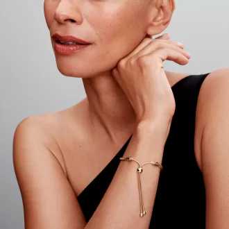 Snake Chain Slider Bracelet