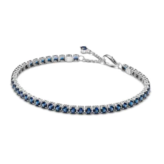 Sparkling Blue Tennis Bracelet Sparkling Blue Tennis Bracelet