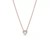 Sparkling Heart Collier Necklace