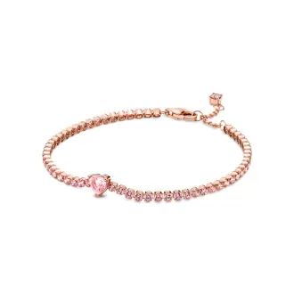 Sparkling Heart Tennis Bracelet Sparkling Heart Tennis Bracelet