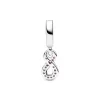 Sparkling Infinity Dangle Charm